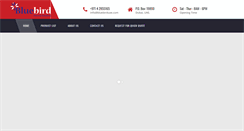 Desktop Screenshot of bluebirduae.com